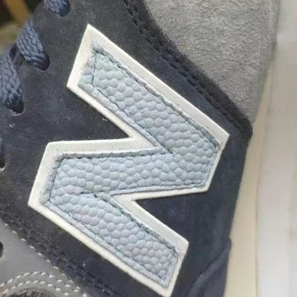 nb574 retro running shoes men\'s and women\'s shoes gray blue main image 5